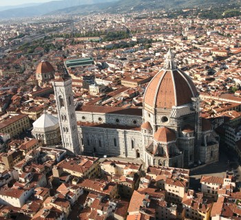 Vista su Firenze dall'alto