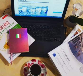 How can I learn Italian at home?
