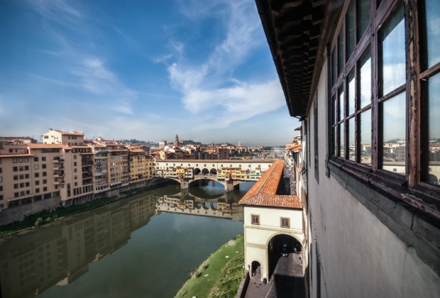 Uffizi Gallery view