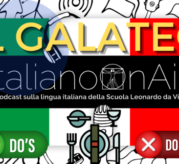 Podcast on the Italian language: the Galateo (the Etiquette)