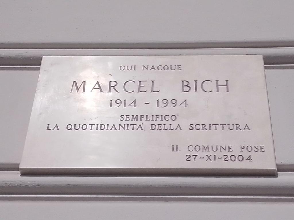 Why is the ballpoint pen also called biro or BIC in Italian?