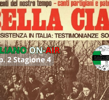 Podcast episode cover on Bella Ciao