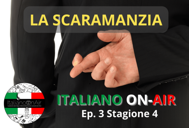 Episodio di italiano on air sulla scaramanzia