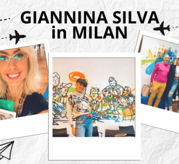 Giannina Silva studying Italian in Milan