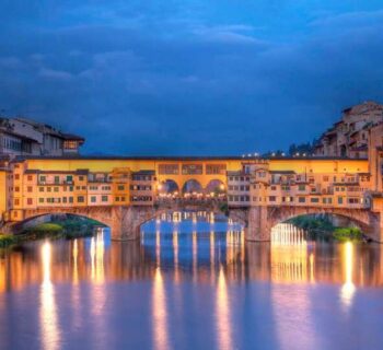 view of Ponte Vecchio in Florence