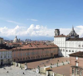 view from Superga turin