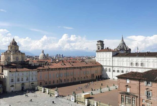 view from Superga turin