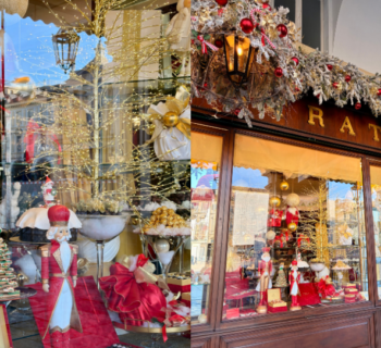 Christmas shopfronts in turin