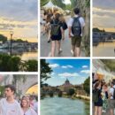 Rome Through Sunsets and Evenings Along the Tiber